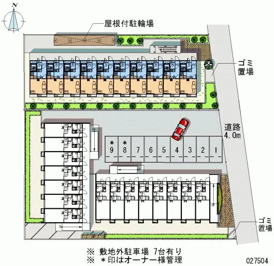 ★手数料０円★武蔵野市境　月極駐車場（LP）